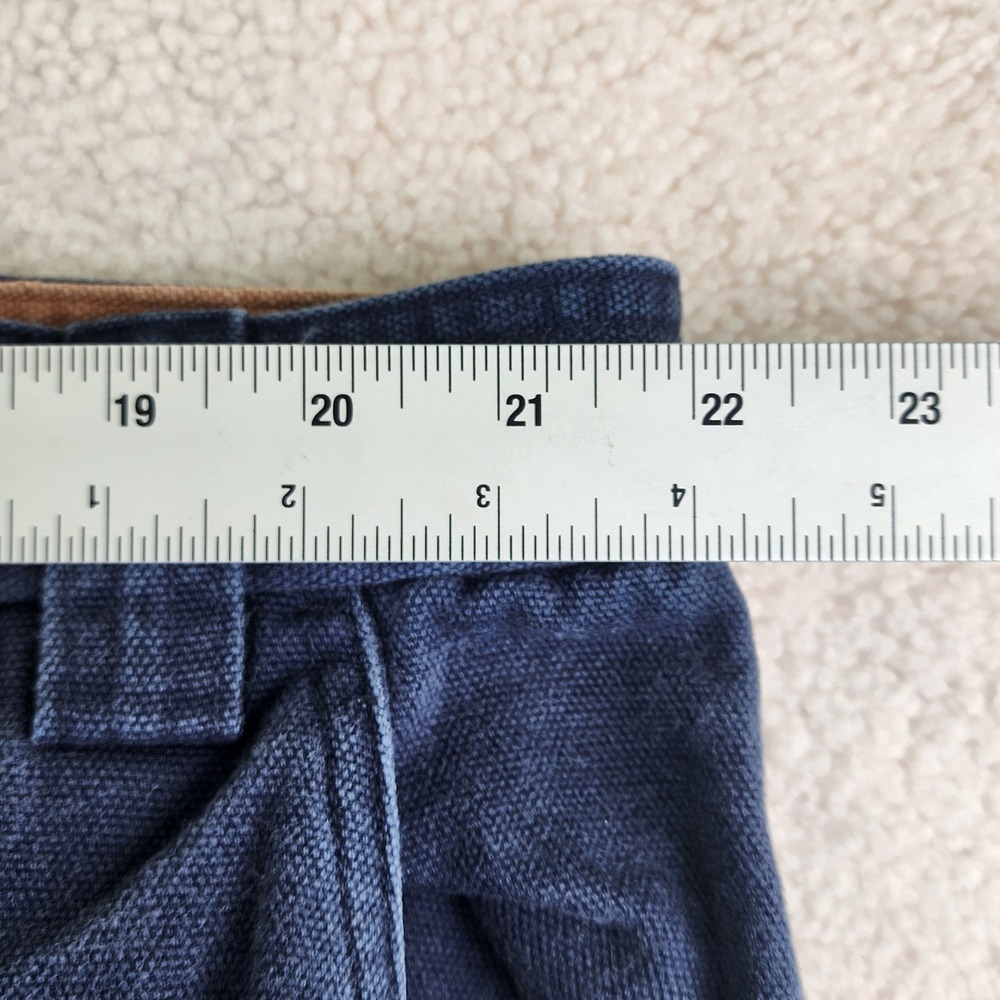 Duluth Trading Co‎ 92204 Cargo Pants Mens 46x30 Navy Blue Relaxed Fit Workwear - Picture 6 of 10